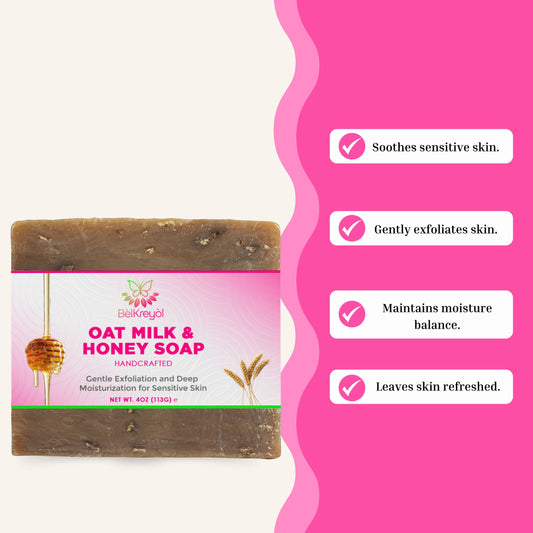 Oat Milk Honey Soap